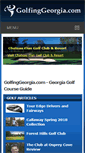 Mobile Screenshot of golfinggeorgia.com